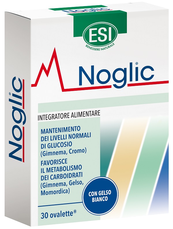Esi Noglic Integratore per il Controllo del Glucosio e Metabolismo dei Carboidrati 30 Ovalette